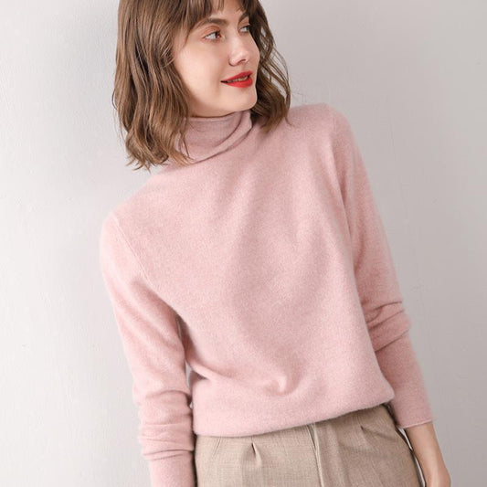 Warna | Varm, blandet rullekravesweater - Kim Mode KBH